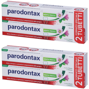 Cerca Offerte di parodontax dentifricio menta fresca 2 tubetti set da 2x2x75 ml denti e acquista online