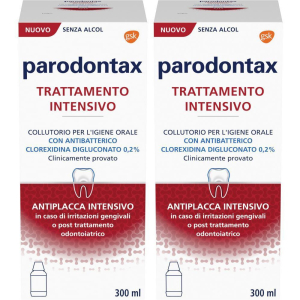 Cerca Offerte di parodontax trattamento intensivo clorexidina 0,2% set da 2 2x300 ml co e acquista online