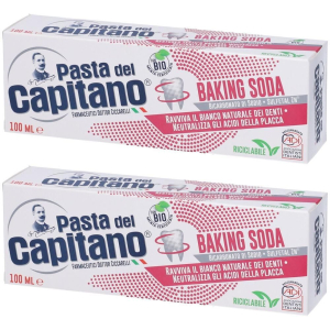 Cerca Offerte di pasta del capitano dentifricio baking soda 2x100 ml collutorio e acquista online