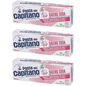 Cerca Offerte di pasta del capitano dentifricio baking soda 3x100 ml collutorio e acquista online