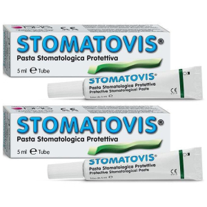 Cerca Offerte di Pasta Stomatologica Protettiva Stomatovis Stomatiti Aftose 5 ml 2x5 ml e acquista online
