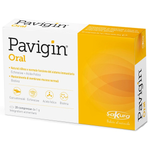 pavigin oral 20cpr bugiardino cod: 940505454 