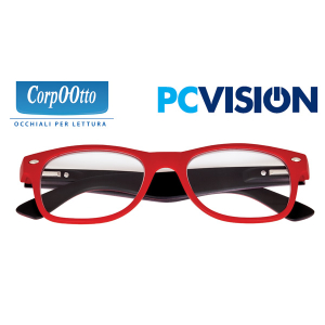 pcvision rosso occhiale +1,50 bugiardino cod: 926035383 