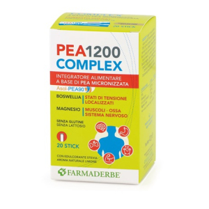 Cerca Offerte di pea 1200 complex integratore per il benessere di muscoli ossa e sistema nervoso 20 stick e acquista online
