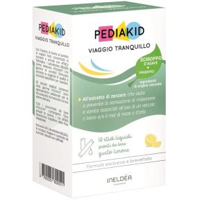 Pediakid viaggio tranquillo integratore per bambini per nausea da viaggio