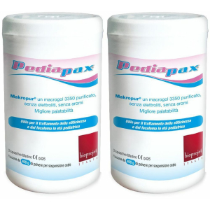 Cerca Offerte di pediapax® macrogol 3350 set da 2 2x400 g polvere e acquista online