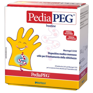 Cerca Offerte di pediapeg dispositivo medico per il trattamento della stitichezza 20 bustine e acquista online