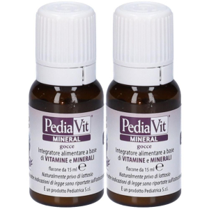 Cerca Offerte di pediavit mineral gocce 15 ml 2x15 ml orali e acquista online
