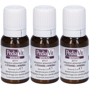 Cerca Offerte di pediavit mineral gocce 15 ml 3x15 ml orali e acquista online