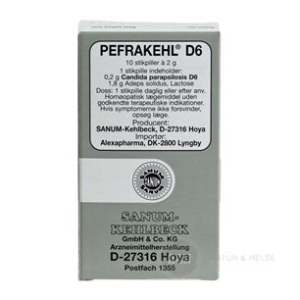 pefrakehl d6 10f 1ml sanum bugiardino cod: 800106433 