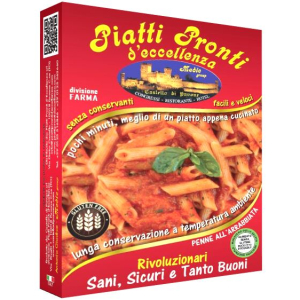 penne all arrabbiata 130g bugiardino cod: 976397618 