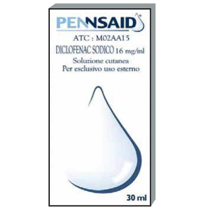 pennsaid soluzione cutanea 30ml 16mg/ml bugiardino cod: 035719020 