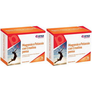 Cerca Offerte di pensa benessere magnesio e potassio con creatina set da 2 2x14 pz bust e acquista online