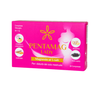 pentamag lady compresse 22g bugiardino cod: 972475370 