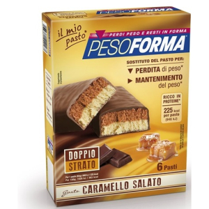 pesoforma barretta al caramello salato 12 bugiardino cod: 941872576 