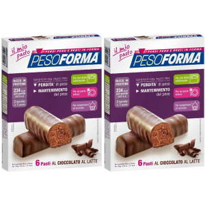 Cerca Offerte di pesoforma® barrette al cioccolato latte set da 2 2x12x31 g altro e acquista online
