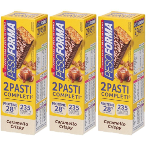 Cerca Offerte di pesoforma barrette caramello crispy 3x116 g e acquista online