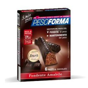 pesoforma barretta dark fondente amabile 12 bugiardino cod: 932729813 