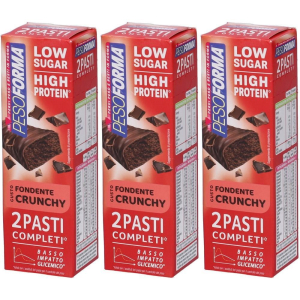 Cerca Offerte di pesoforma barrette pasti low sugar fondente crunchy 3x124 g e acquista online