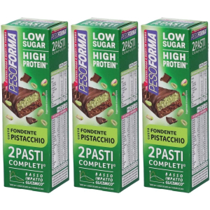 Cerca Offerte di pesoforma barrette pasti low sugar fondente pistacchio 3x124 g e acquista online
