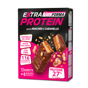 Cerca Offerte di pesoforma extra protein barrette gusto arachidi e caramello 6 pasti sostitutivi e acquista online