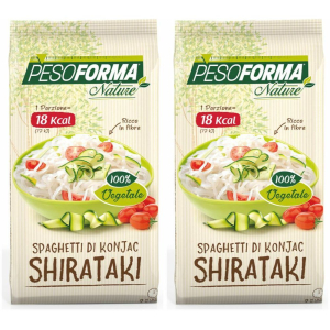 Cerca Offerte di pesoforma® nature spaghetti di konjac shirataki set da 2 2x240 g altro e acquista online