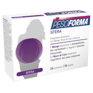 pesoforma sfera 36 capsule bugiardino cod: 934858388 