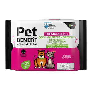 Cerca Offerte di pet benefit salviette occhi/musetto/orecchie 20 pezzi e acquista online