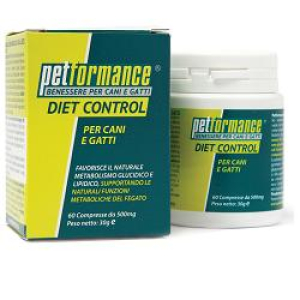 petformance dietcontrol 60 compresse bugiardino cod: 932446279 