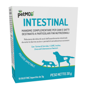 petmod intestinal 10 bustine bugiardino cod: 976327383 