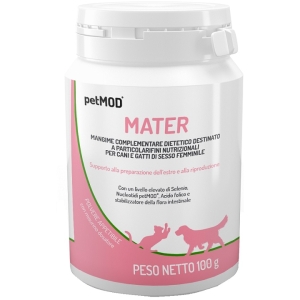 Petmod mater per cani/gatti di sesso femminile barattolo 100g 1295