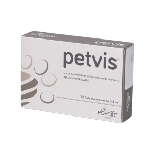 Petvis gocce oftalmiche 4 strip da 5 fiale da 0,5 ml
