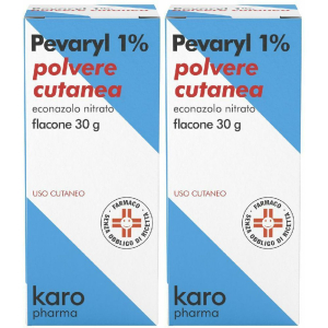 Cerca Offerte di pevaryl 1% polvere cutanea set da 2 2x30 g e acquista online