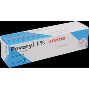 pevaryl*crema 30g 1% bugiardino cod: 046517025 