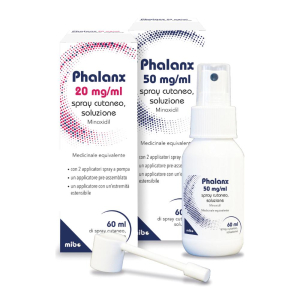 phalanx spray 1 flaconi 50mg/ml bugiardino cod: 045584036 