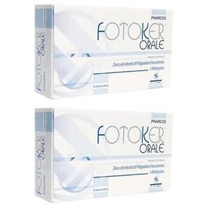Cerca Offerte di pharcos fotoker orale 30 compresse 2x30 pz e acquista online