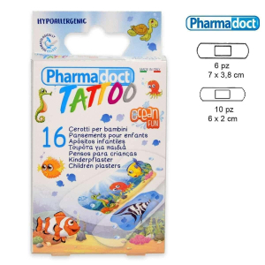 Cerca Offerte di pharmadoct cerotti per bambini tattoo 16 pz cerotto e acquista online