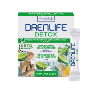 Cerca Offerte di pharmalife drenlife detox integratore per depurazione e drenaggio dei liquidi lime e zenzero 30 stick e acquista online