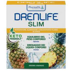 Cerca Offerte di pharmalife drenlife slimintegratore per drenaggio dei liquidi aroma ananas 30 stick e acquista online
