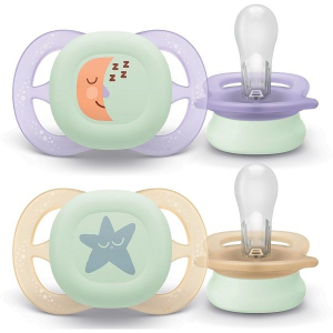 Cerca Offerte di philips avent succhietti night ultrastart 0-2m luna stella 2 pezzi e acquista online