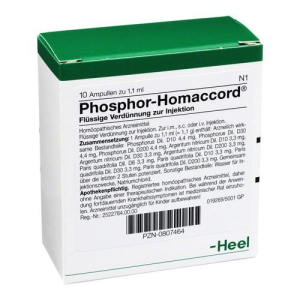 phosphor homaccord 10f heel bugiardino cod: 909469520 