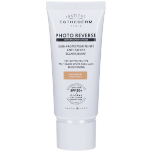 Photo reverse hyperpigmentations soin protecteur teinte anti taches eclaircissant spf50+ beige mediu 50 ml
