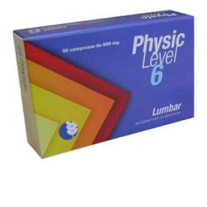 physic level 6 lumbar 30 compresse 800 mg bugiardino cod: 933081539 