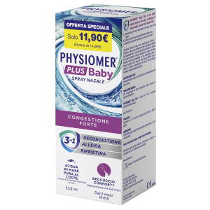 Cerca Offerte di physiomer plus baby spray nasale ipertonico per bambini 115 ml e acquista online