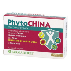Phyto china integratore per il sistema immunitario e il benessere di naso e gola 30 capsule