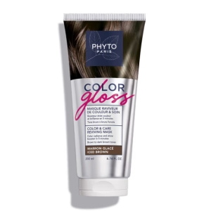 Cerca Offerte di Phyto color gloss maschera capelli - maschera ravviva colore e nutriente - colore iced brown - 200 ml e acquista online