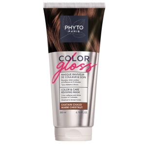 Cerca Offerte di Phyto color gloss maschera capelli - maschera ravviva colore e nutriente - colore warm chestnut - 200 ml e acquista online