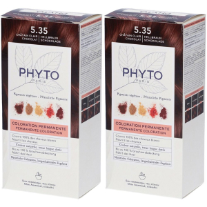 Cerca Offerte di phyto color kit 5,35 castano chiaro cioccolato set da 2 2x1 pz e acquista online