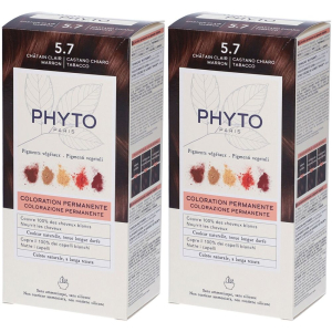 Cerca Offerte di phyto color kit 5,7 castano chiaro tabacco set da 2 2x1 pz e acquista online