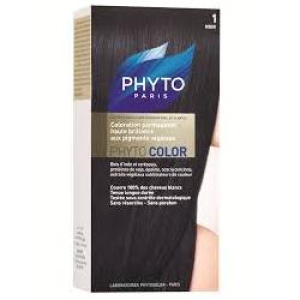 phyto phyto color 1 nero intenso colorazione bugiardino cod: 913832945 